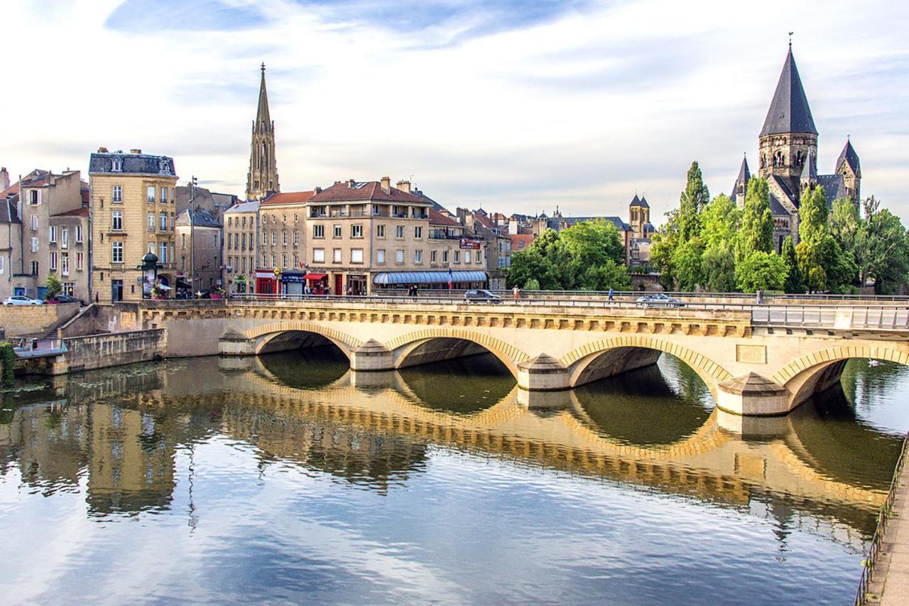 Chill And Sun, 2 Chambres Avec Stationnement Metz Luaran gambar